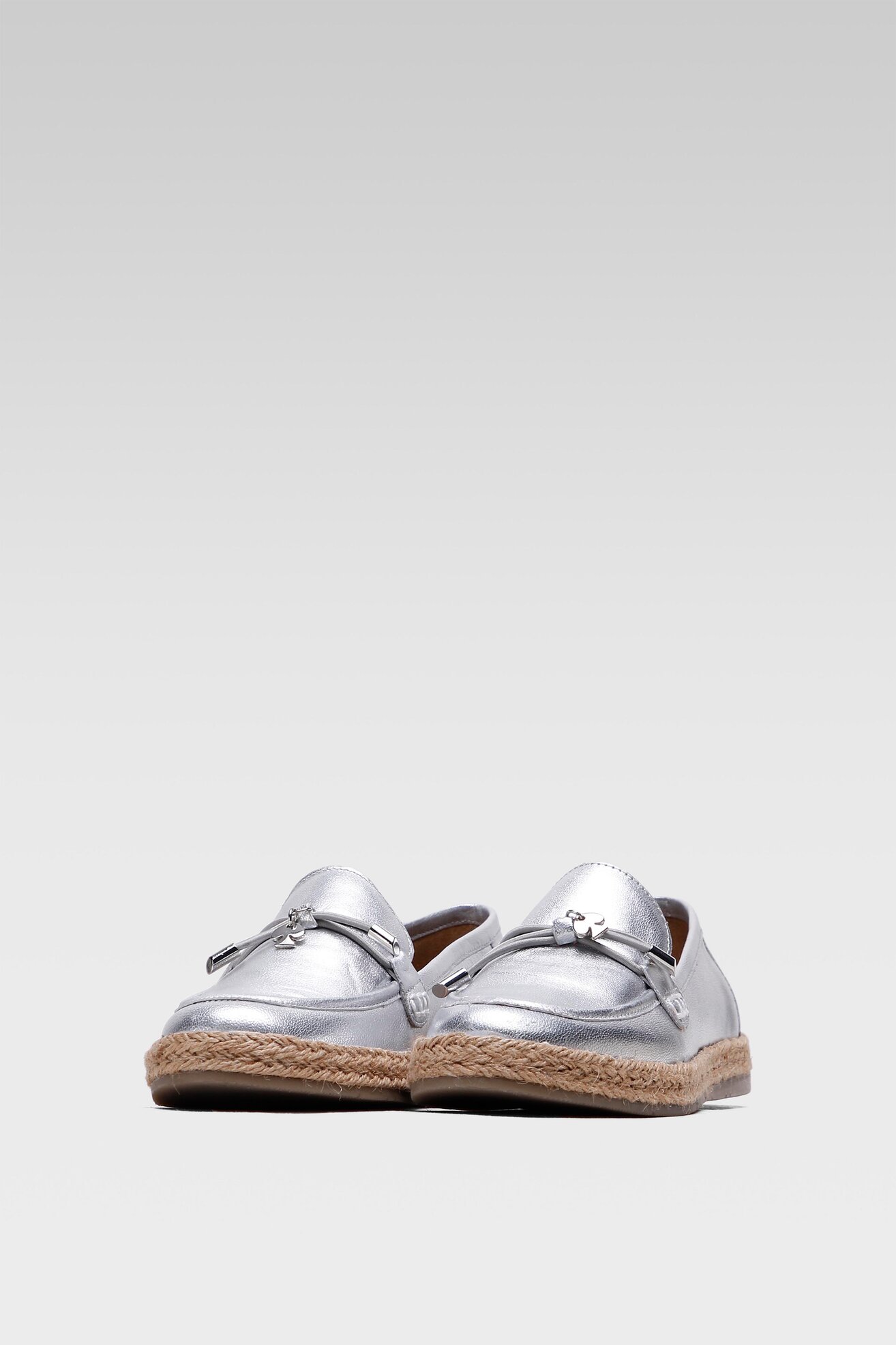 Espadrile Lasocki WI16-SPAROW-07 SREBRNA
