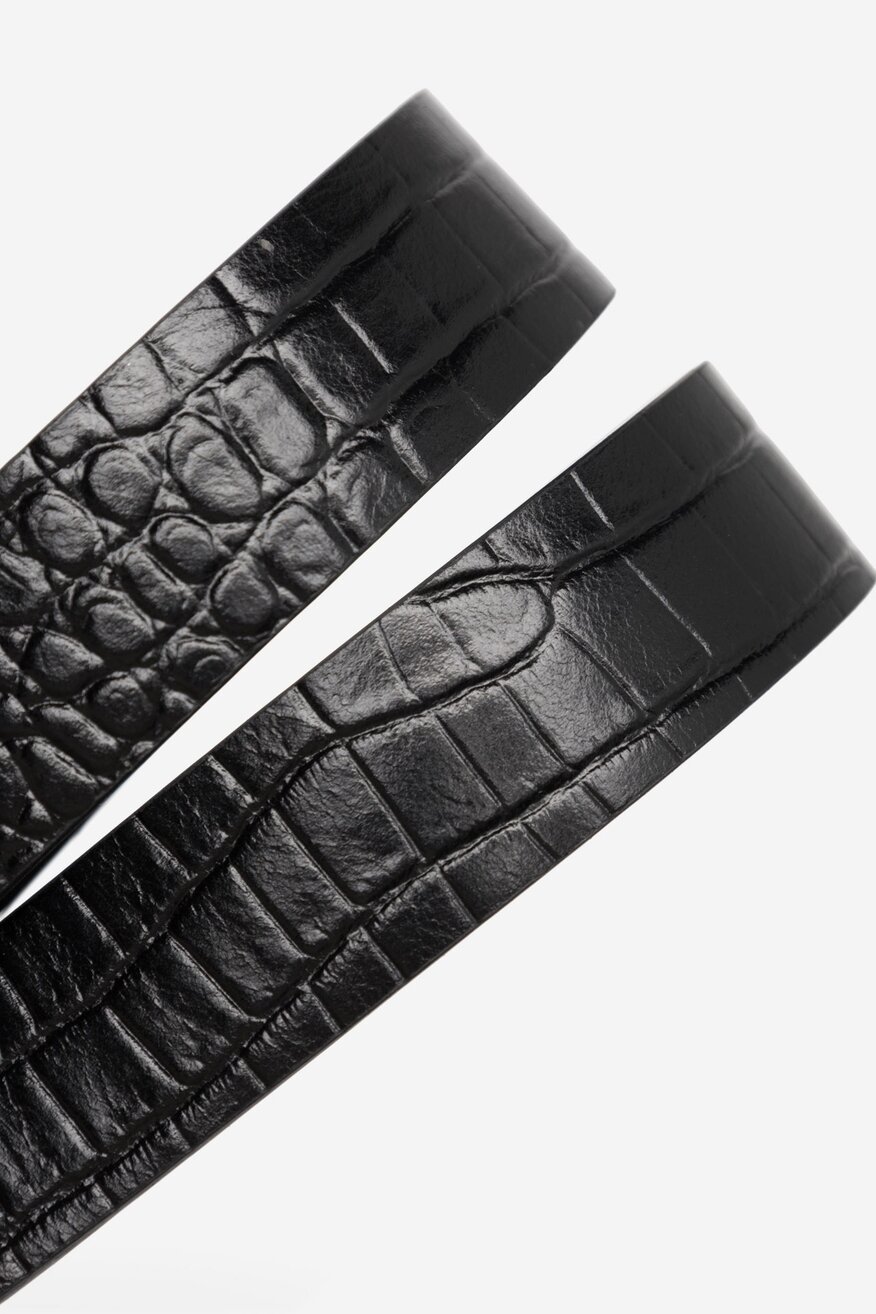 Gino Rossi - Pasek skórzany - 5905588631729