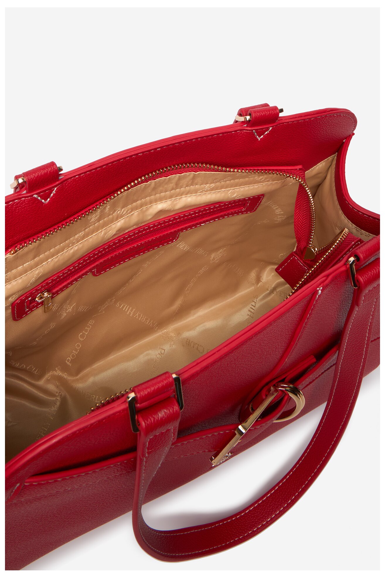 Дамска чанта Beverly Hills Polo Club CEO-BHPC-C-006-09 ЧЕРВЕН