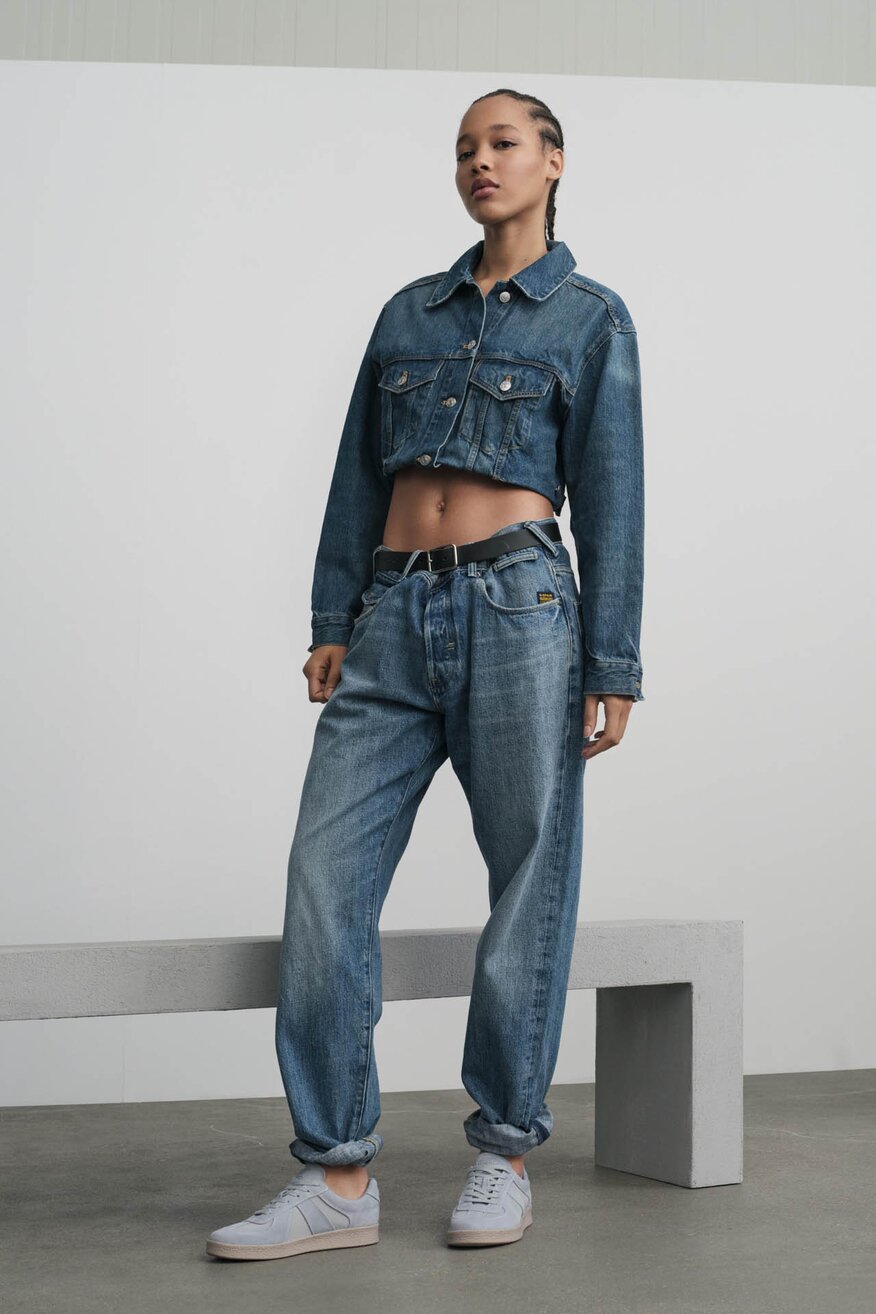 Sneakerși G-STAR RAW ALBASTRU - 5906751060285