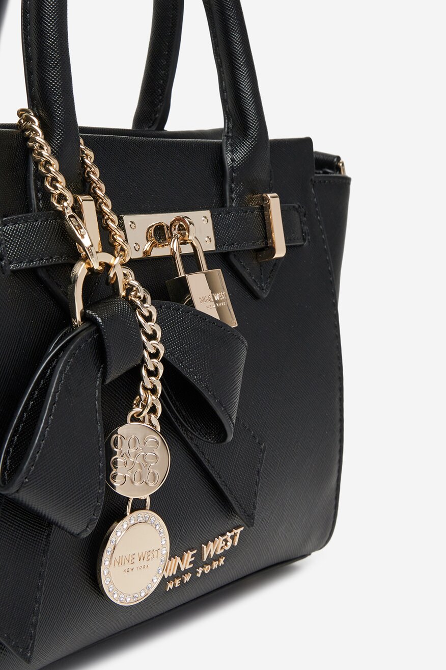 Kézitáska NINE WEST FEKETE - 5906751260005