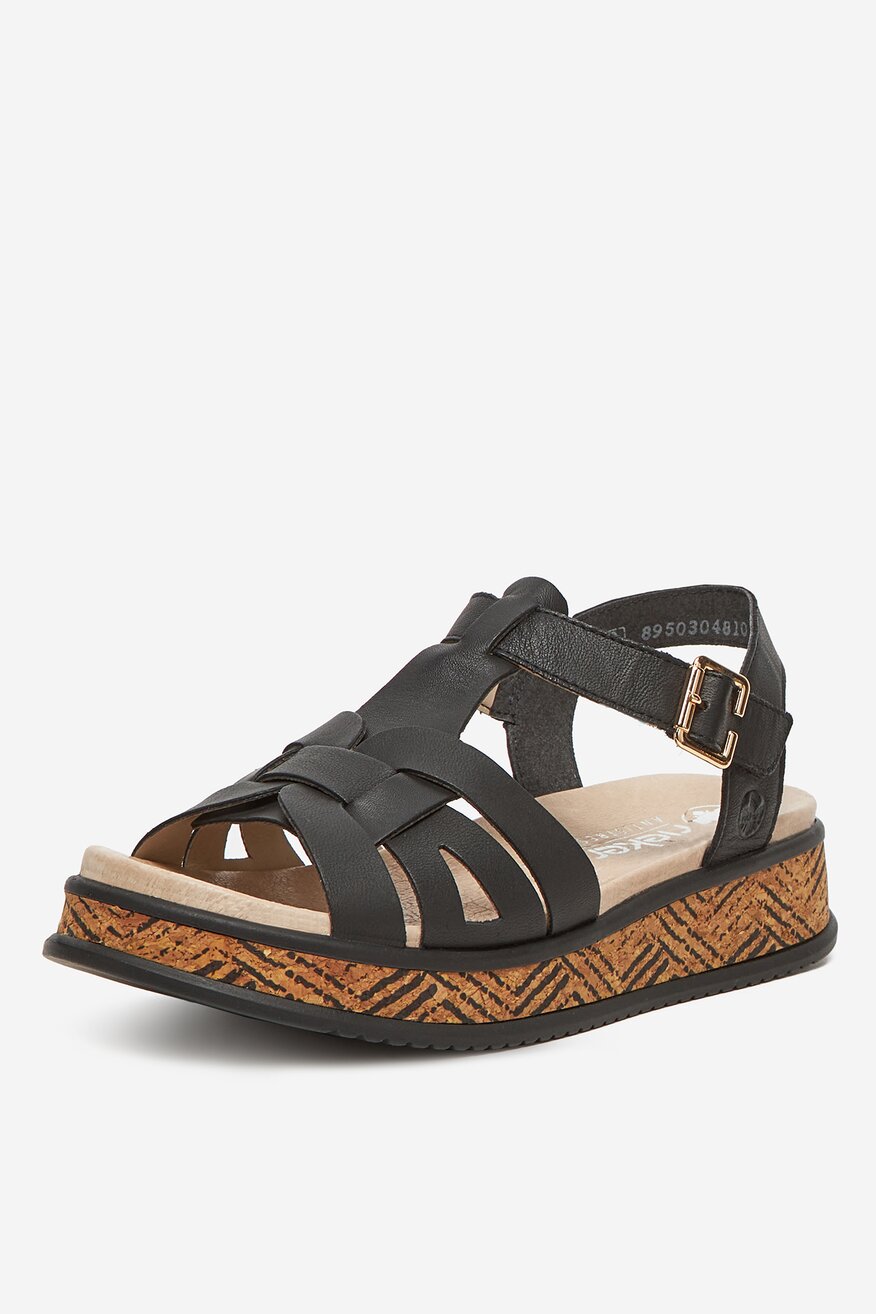 Sandale Rieker NEGRU - 2230078415248