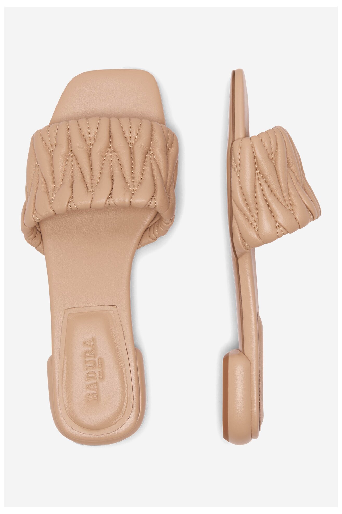 Шльопанець Badura FELICIE-V1328L-36-1 БЕЖЕВИЙ