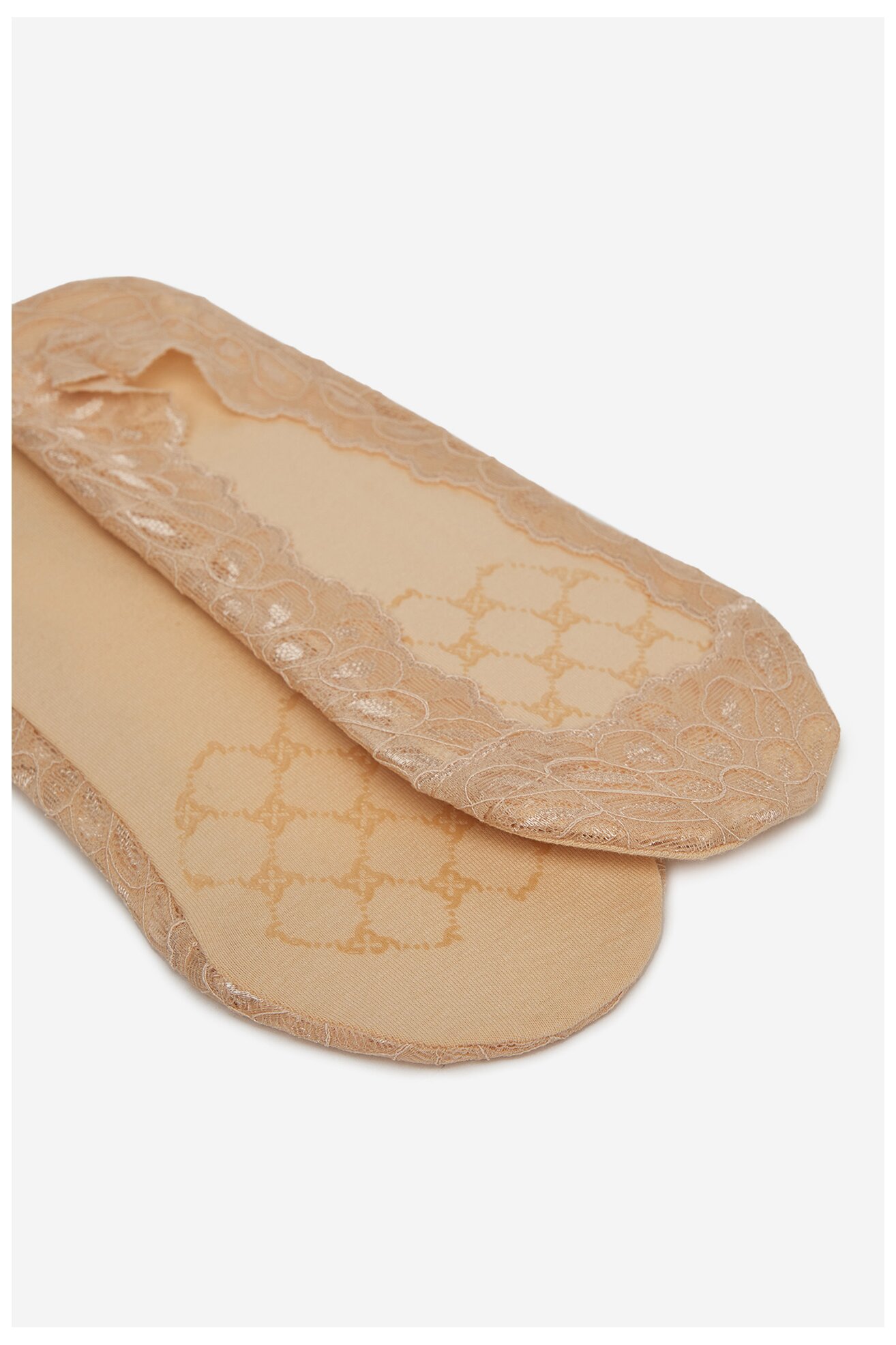 Skarpetki NINE WEST LA_NW_4WB_004_SS25 (3-PACK) Beżowy