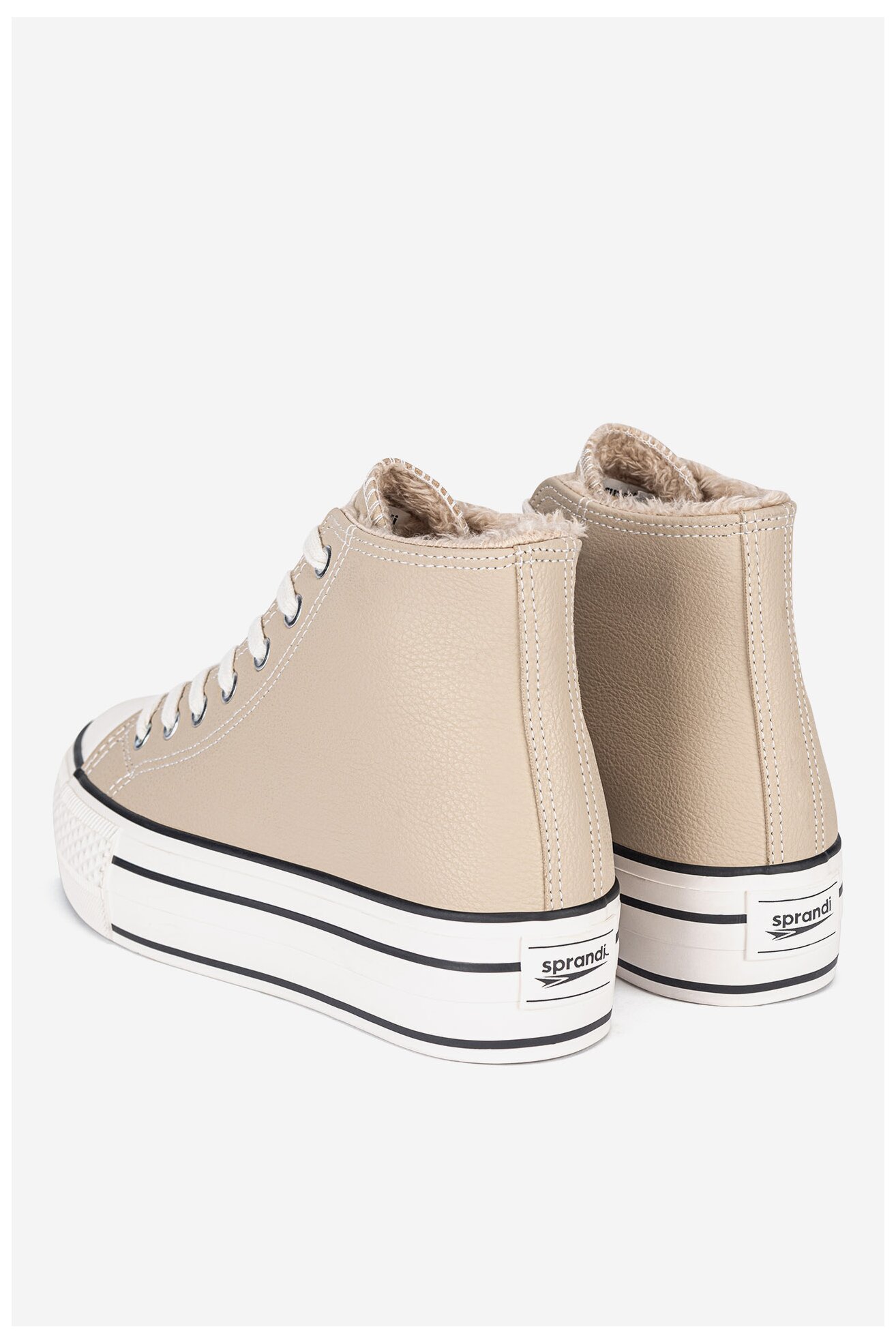 Plátěná obuv Sprandi YL201412 BÉŽOVÁ