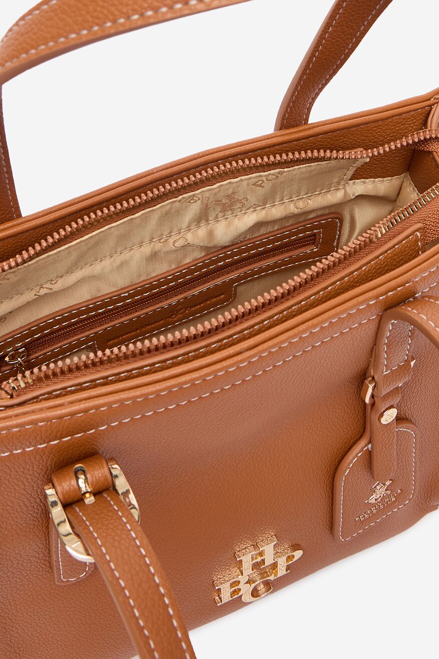 
                Дамска чанта Beverly Hills Polo Club КАМЕЛ - 5906751598320