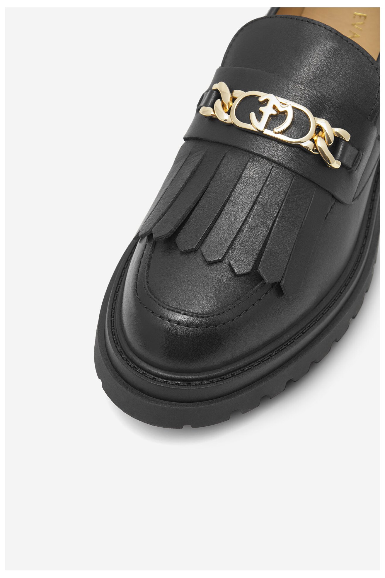 Мокасини EVA MINGE ANGE-1018 ЧОРНИЙ