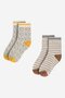 Чорапи Nelli Blu 7KB-001-AW23 (2-PACK) СВЕТЛОКАФЯВ