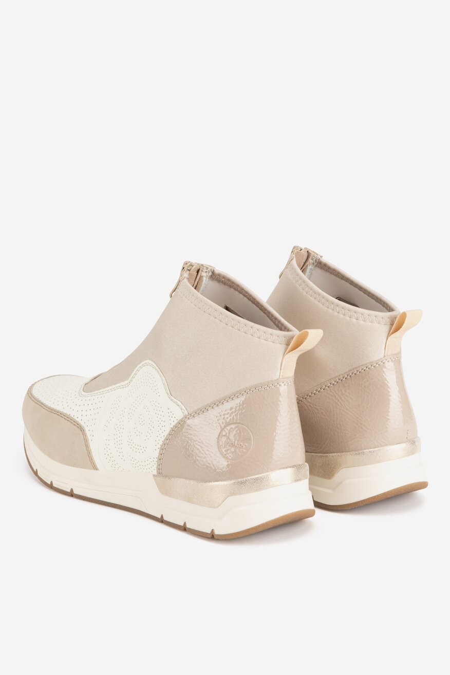 Rieker - Sneakersy na koturnie - 2230074038298