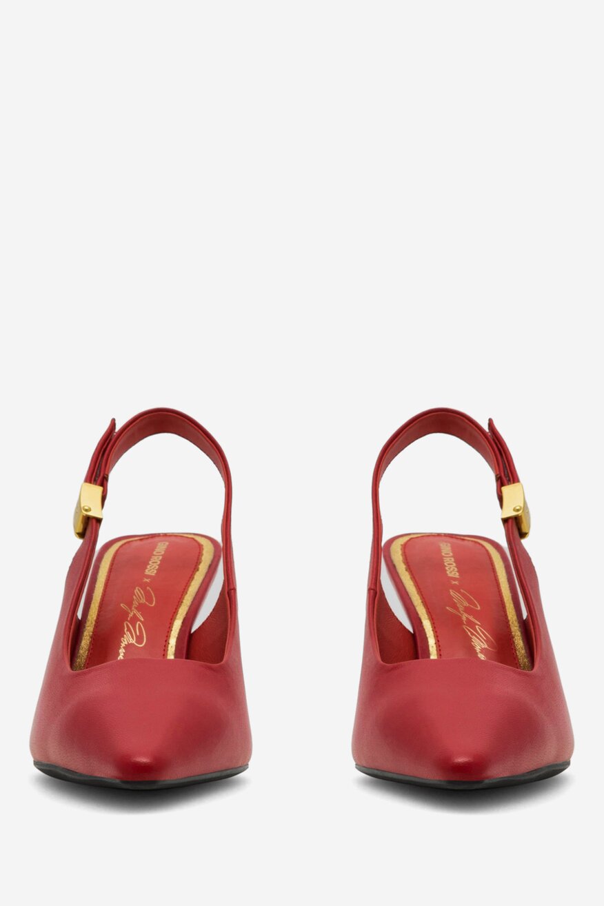 Gino Rossi - Czółenka skórzane na szpilce - 5905588627470