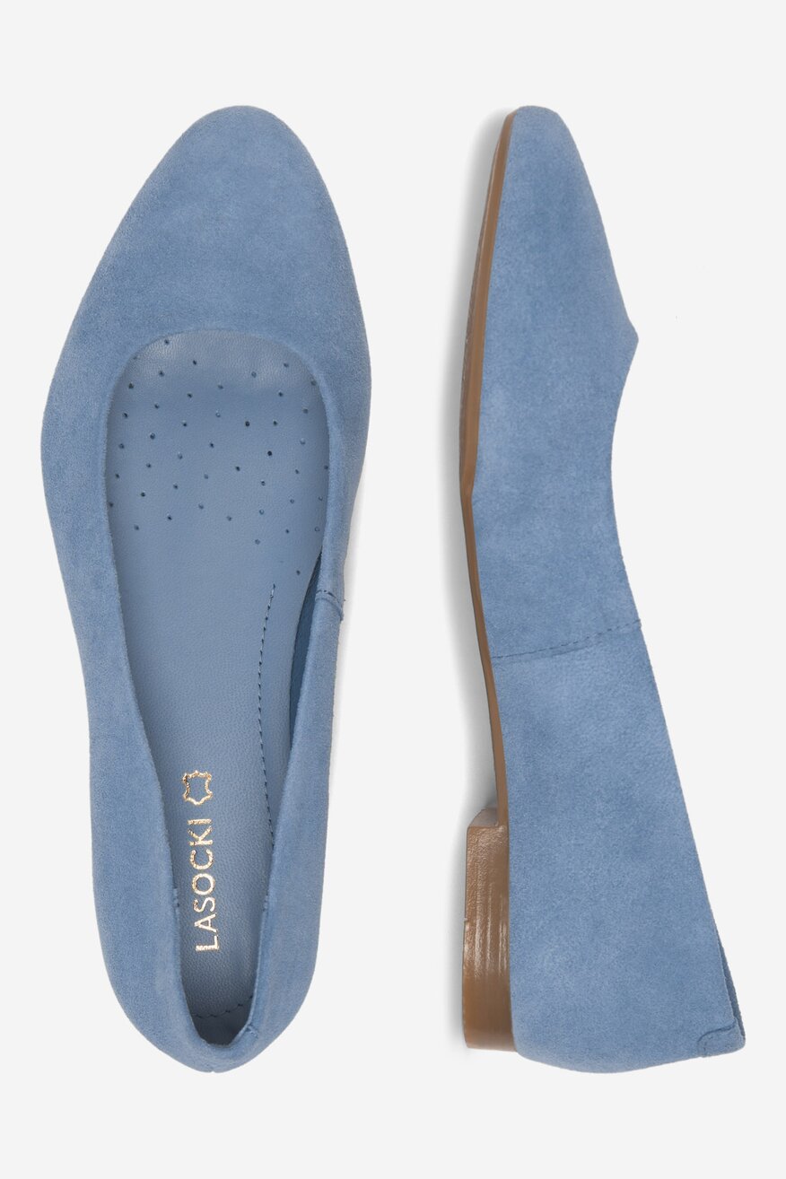 
                Lasocki - Baleriny zamszowe - 5905588429876