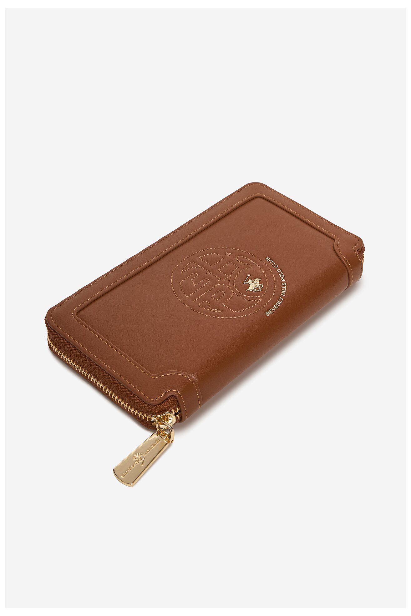 Portfel Beverly Hills Polo Club CWBEO-BHPC-W1-009-SS26 Brązowy
