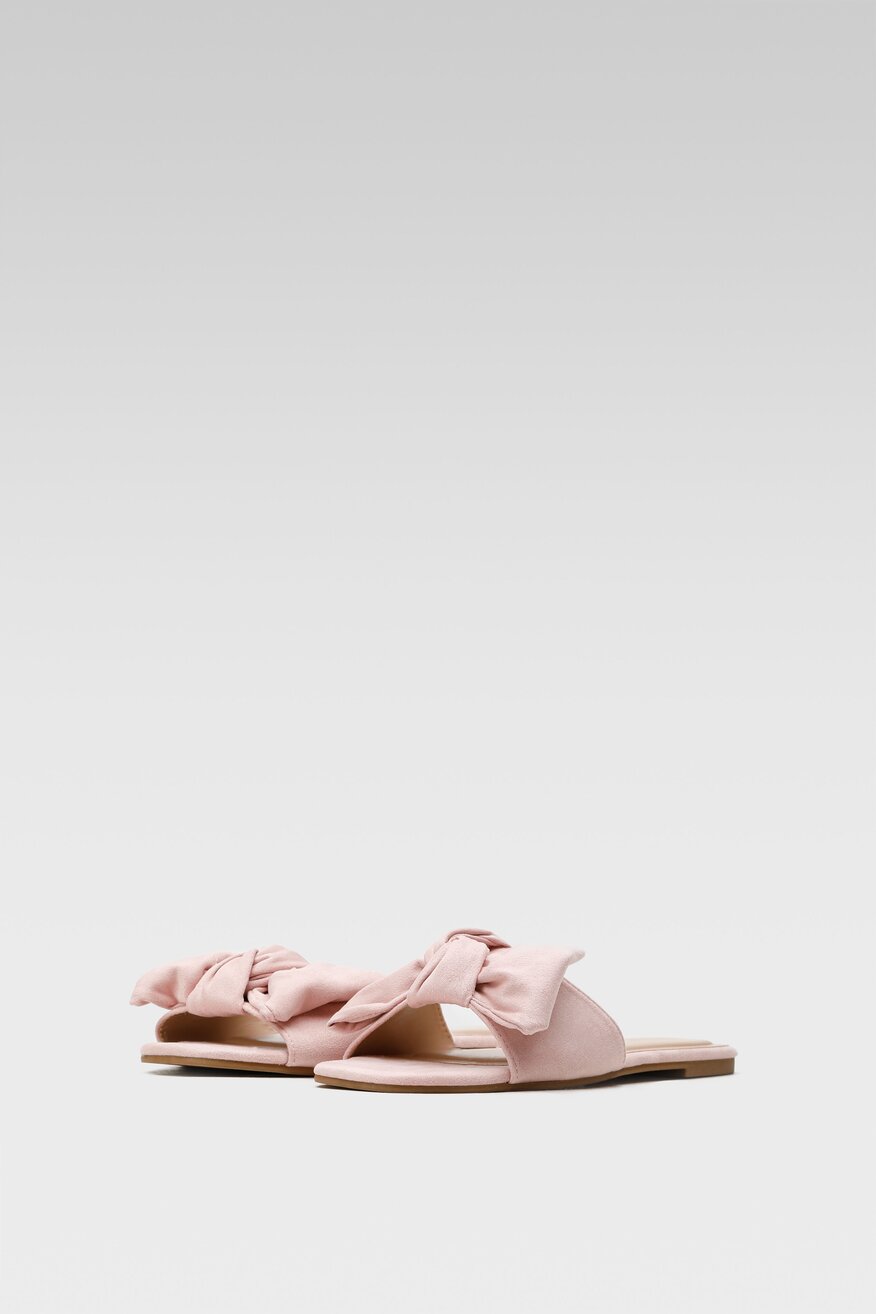 Bassano - Klapki z kokardą - 5904248273354