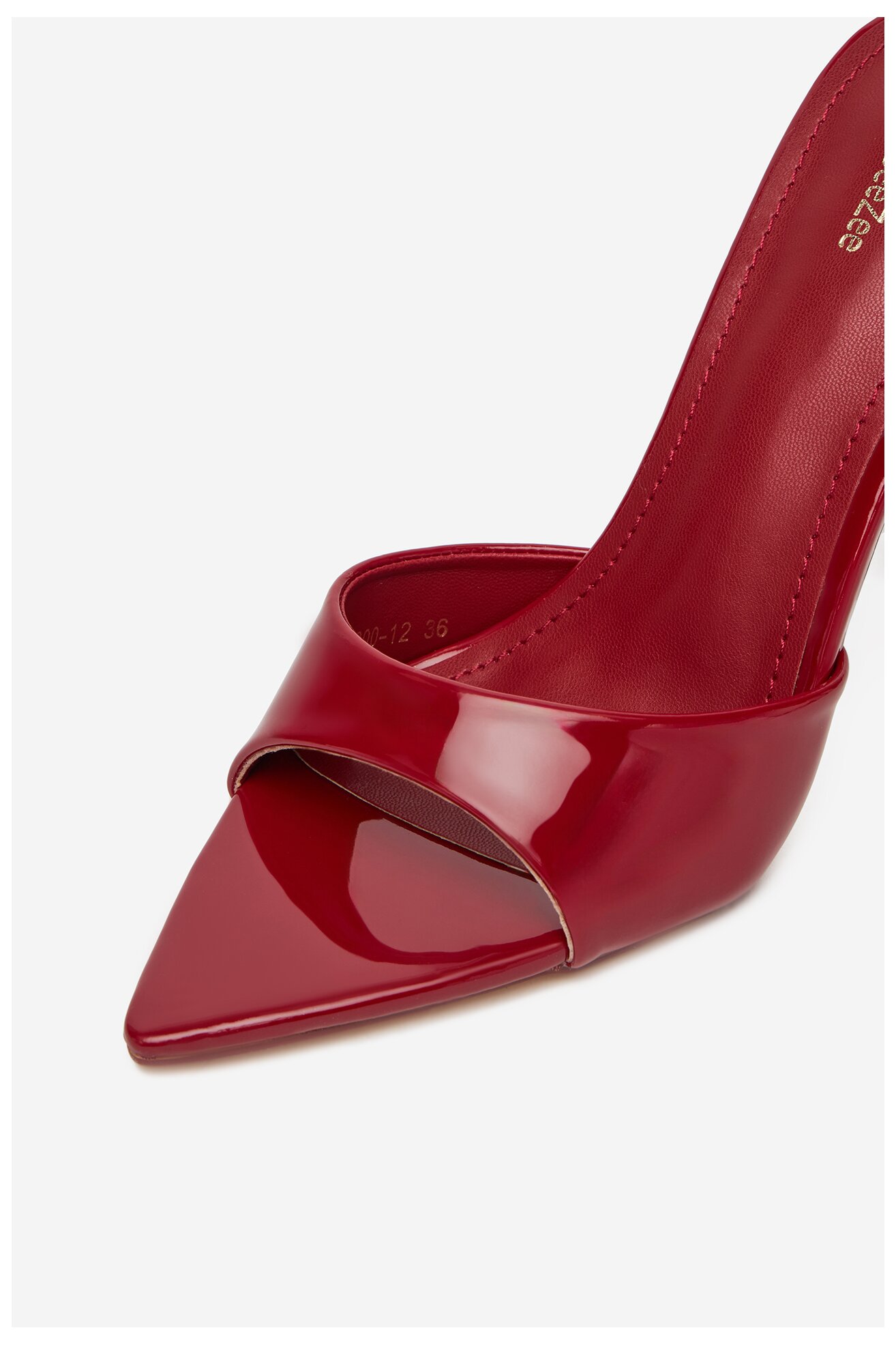 Klapki DeeZee LWYZD9800-12 Czerwony