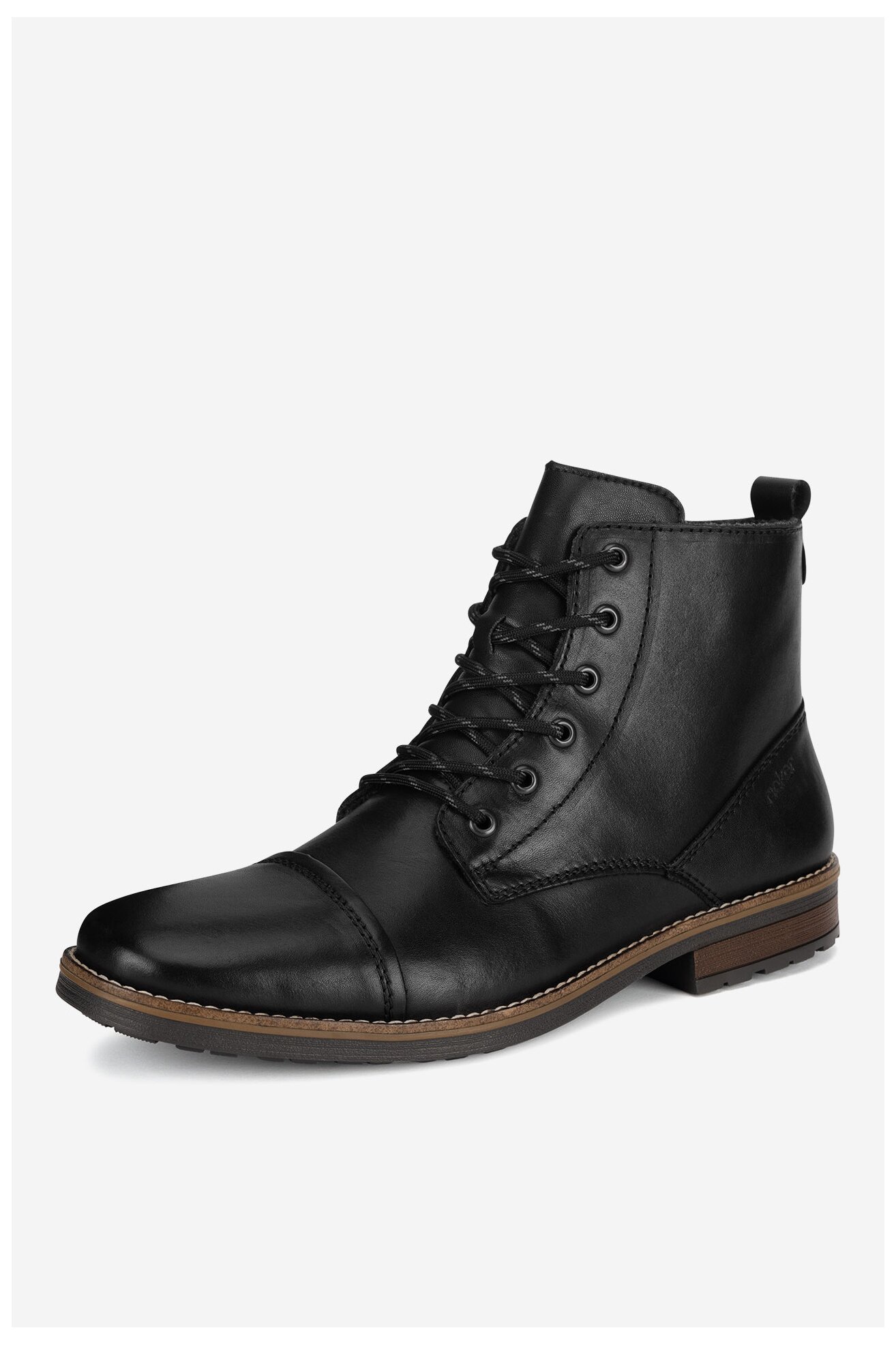 Csizma Rieker 33205-00 FEKETE