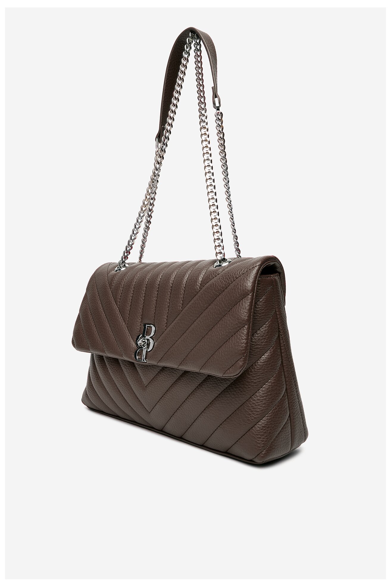 Geantă de mână Badura C-ADALE-XL8208 MARO ÎNCHIS