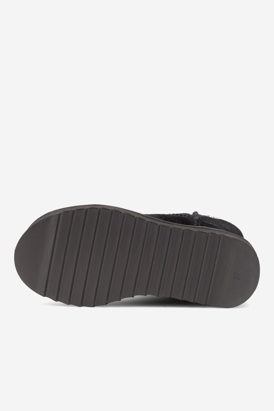 
                Mexx - Botki skórzane ocieplane - 2230056482347