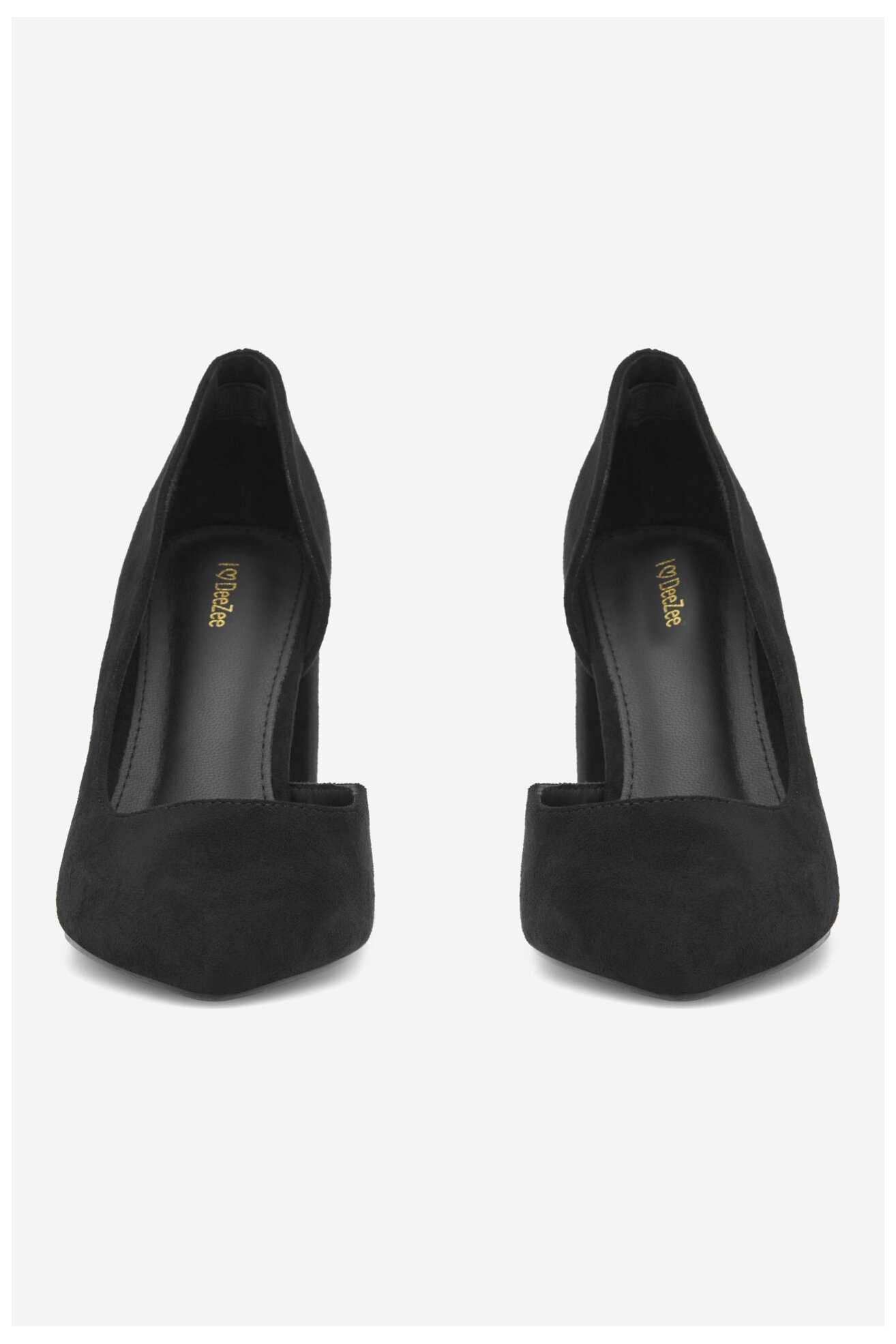 Елегантни обувки DeeZee KL- F23012-1 ЧЕРЕН