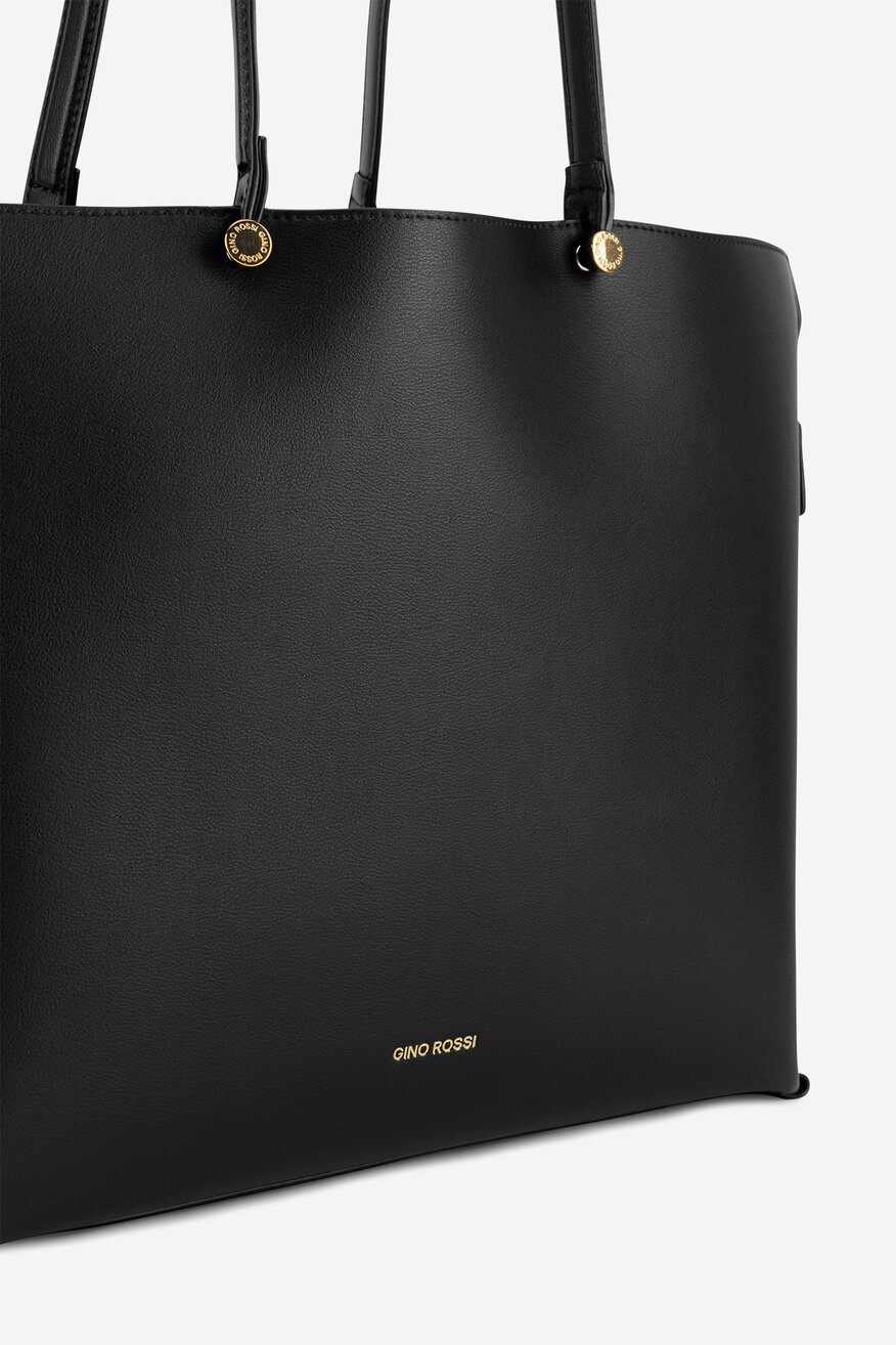 
                Дамска чанта Gino Rossi ЧЕРЕН - 5906751623510