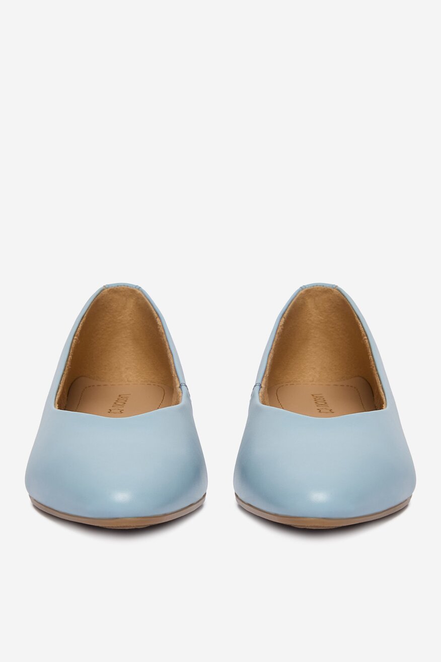 
                Lasocki - Baleriny skórzane - 5906751638361