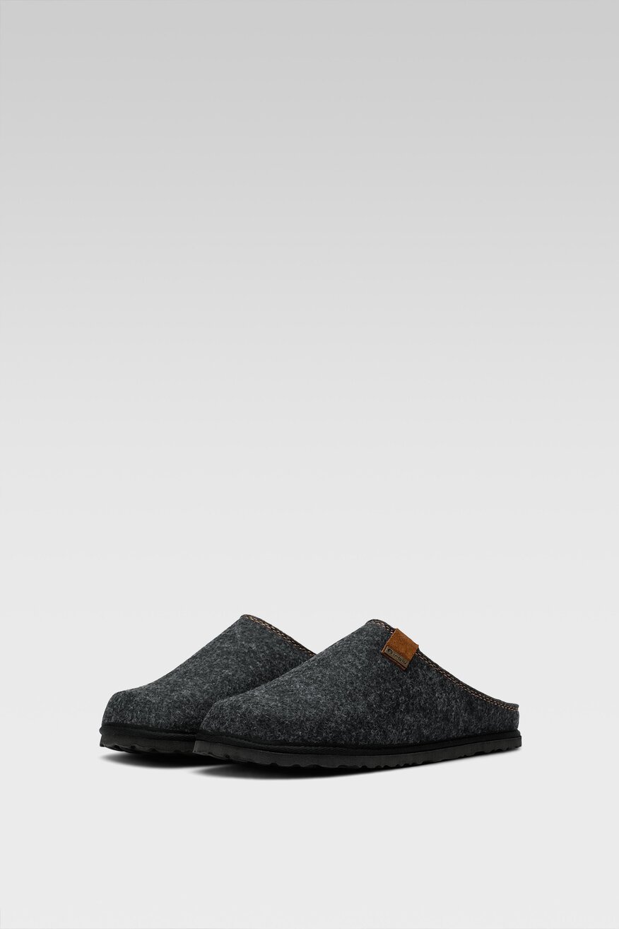 
                Inblu - Kapcie ze skórzaną wkładką - 5904862081045