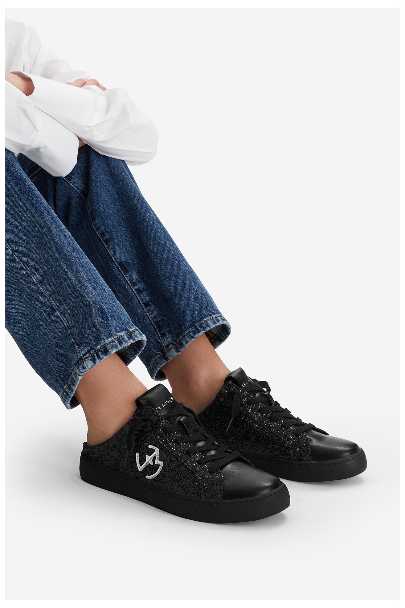 Sneakers EVA MINGE EO-ELLA-WSDR13670-2 Czarny