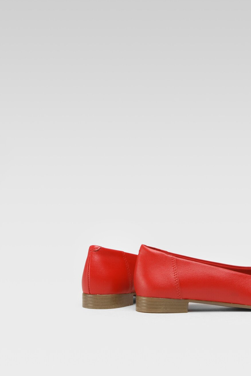 
                Sarah Karen - Skórzane baleriny - 5904862717937