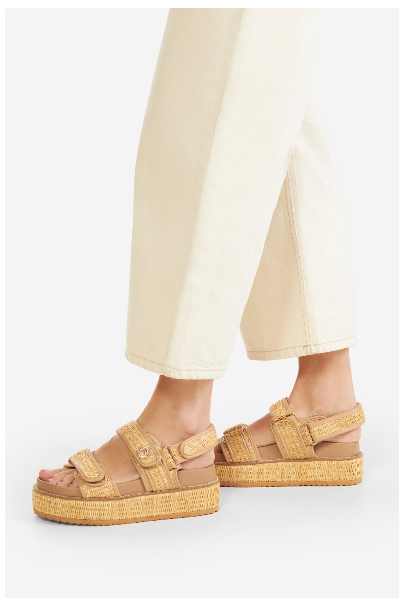 Sandały Badura BEGONIA-TS6165-01 Beżowy