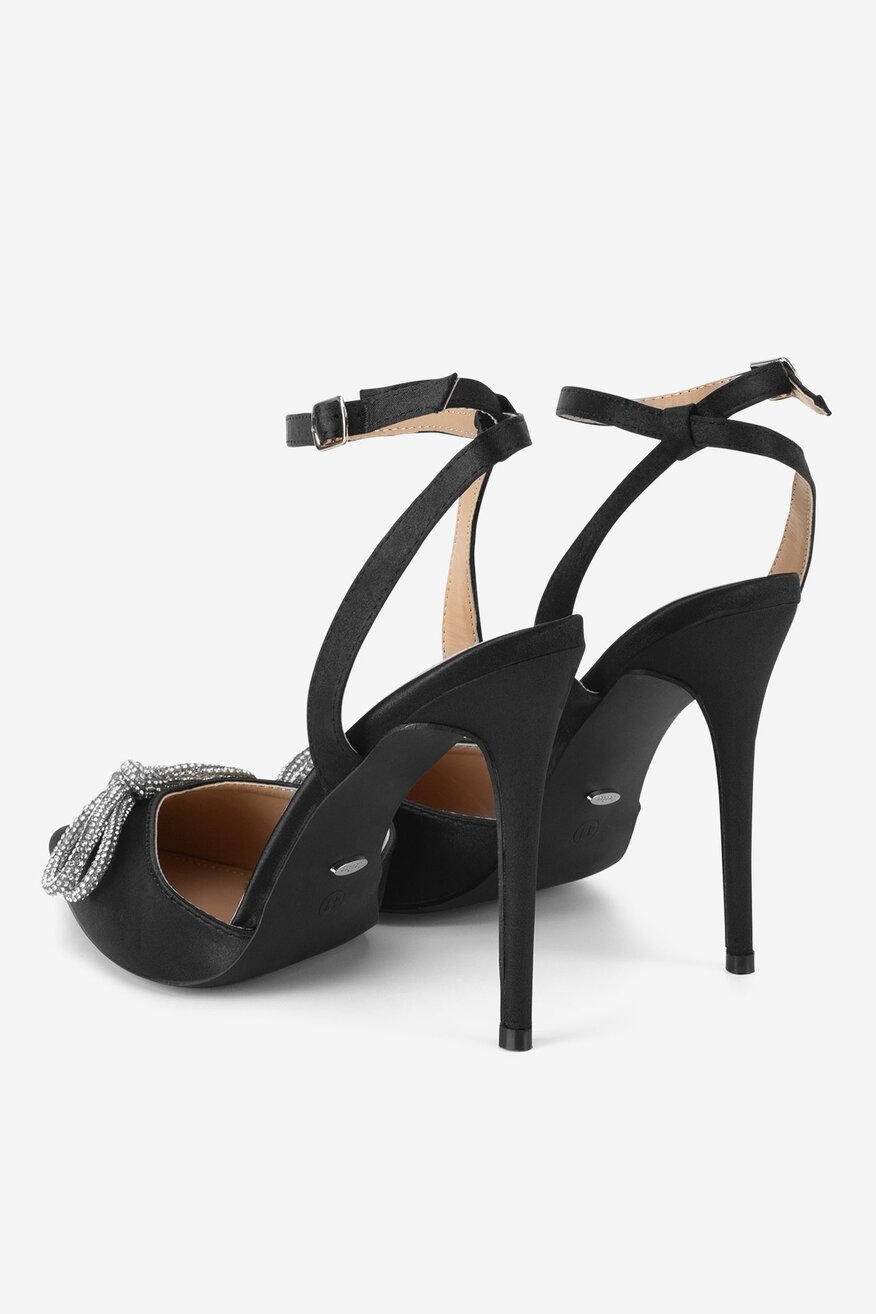 Pantofi cu toc DeeZee NEGRU - 5904410730616