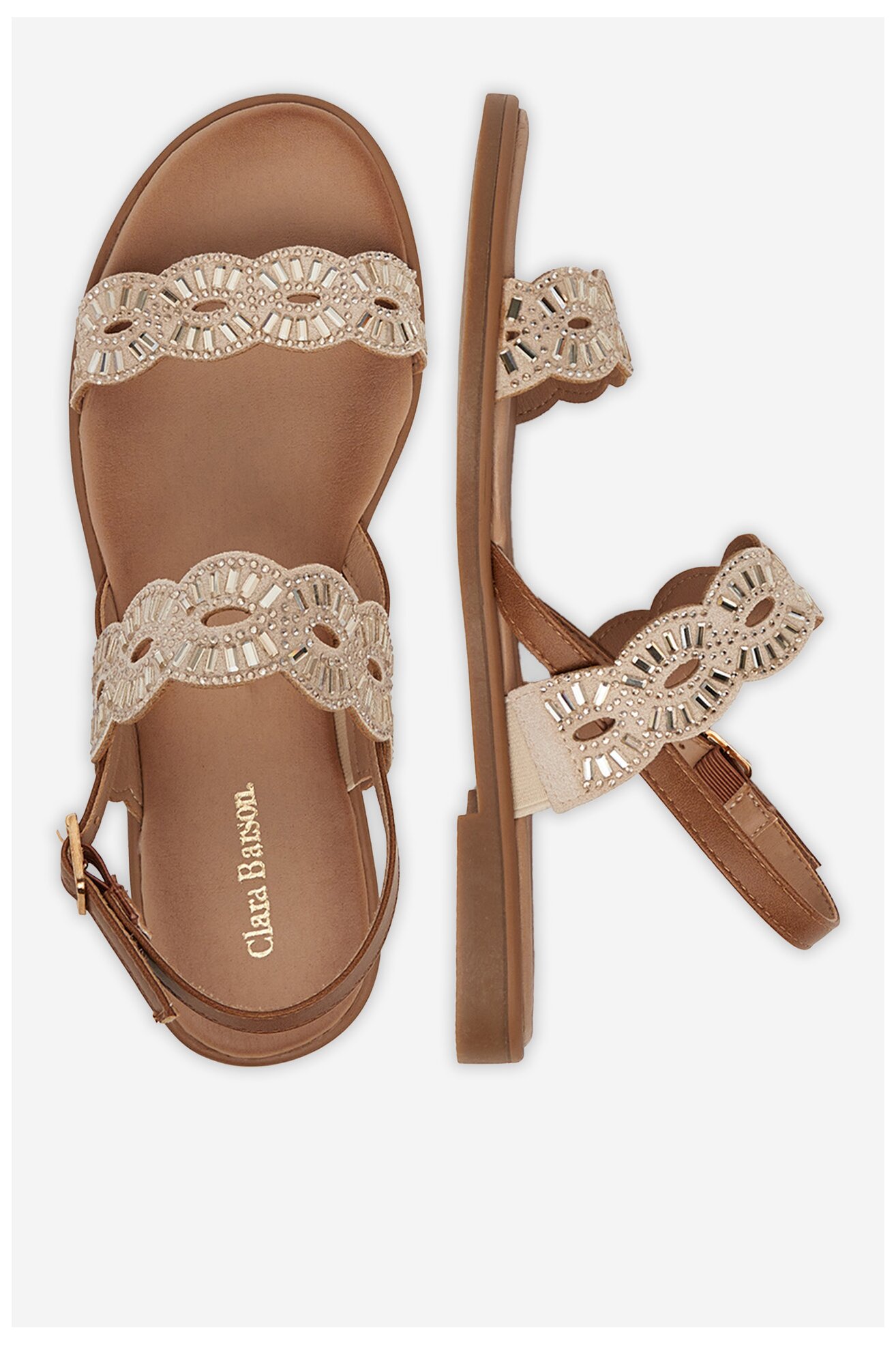 Сандали Clara Barson WS6308-09 БЕЖОВ