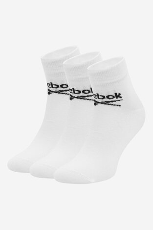 Шкарпетка Reebok R0429-SS24 (3-PACK) БІЛИЙ