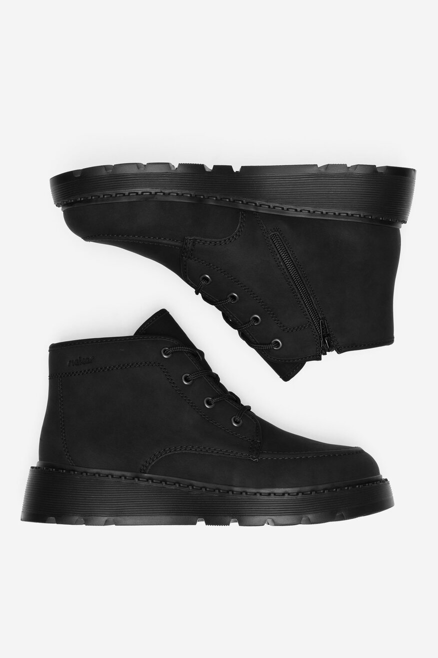 Bocanci Rieker NEGRU - 2230062977424