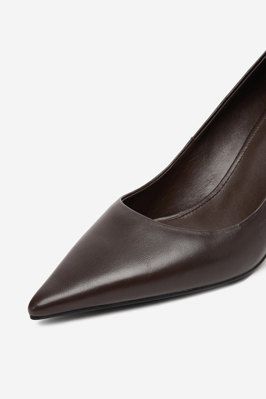 
                        Czółenka Gino Rossi CEO-ELLA-V1575-623 Brązowy - 5906751430637