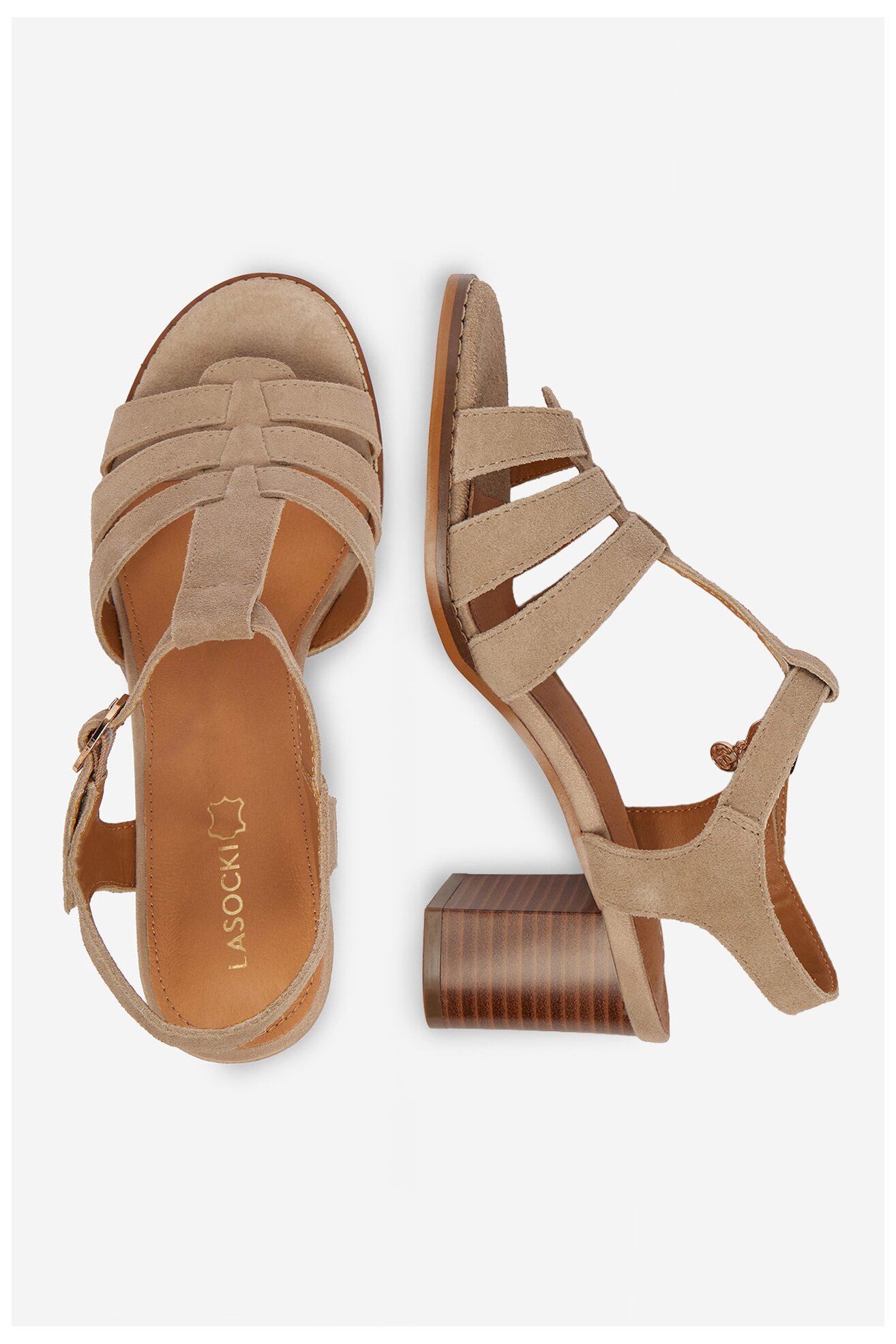 Szandál Lasocki CEO-25F531-4 TAUPE