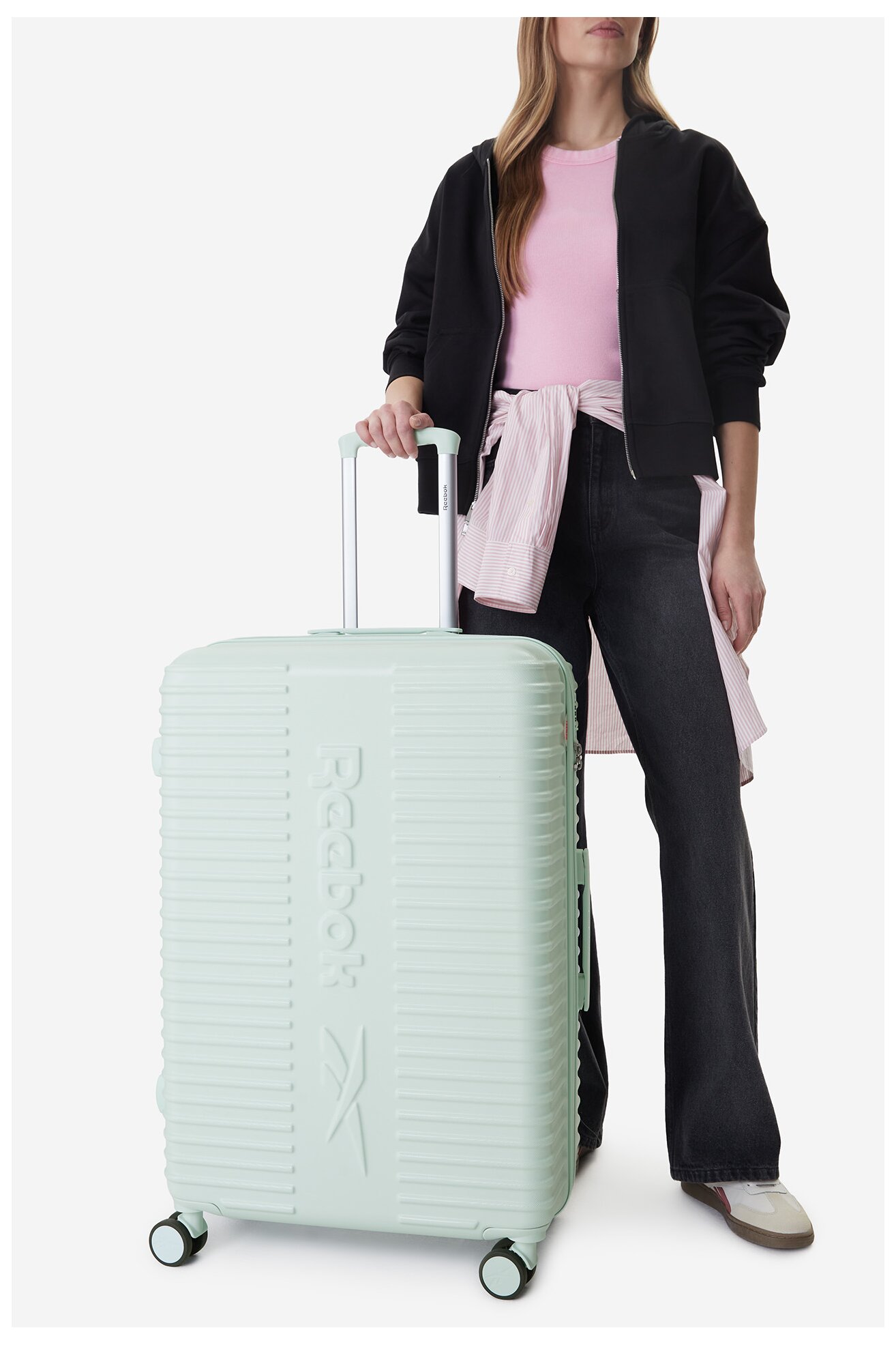 Walizka Reebok CEO-RBK-WAL-027-L Miętowy