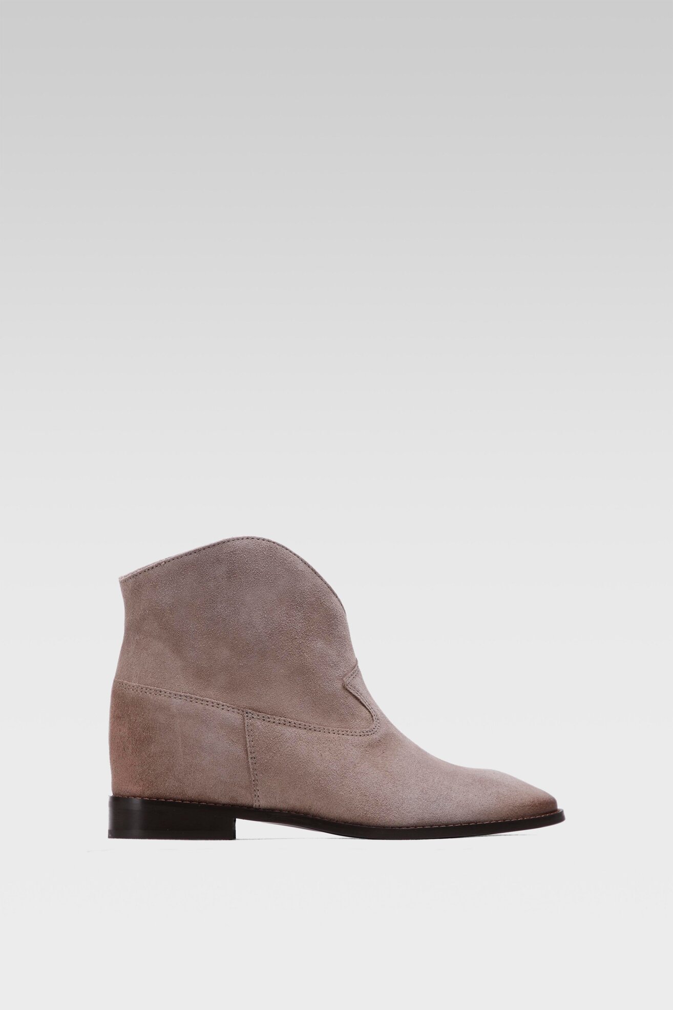 Botki Badura ALEGRA-07 Szary jasny