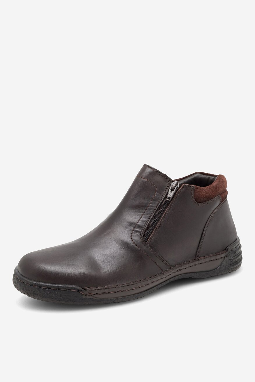 Go Soft - Botki skórzane - 5905588094326