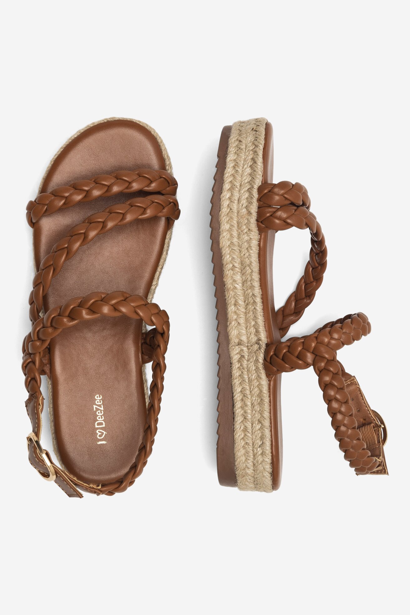 Sandały DeeZee SHE'S NOT ME KL-E8875-1 Camel