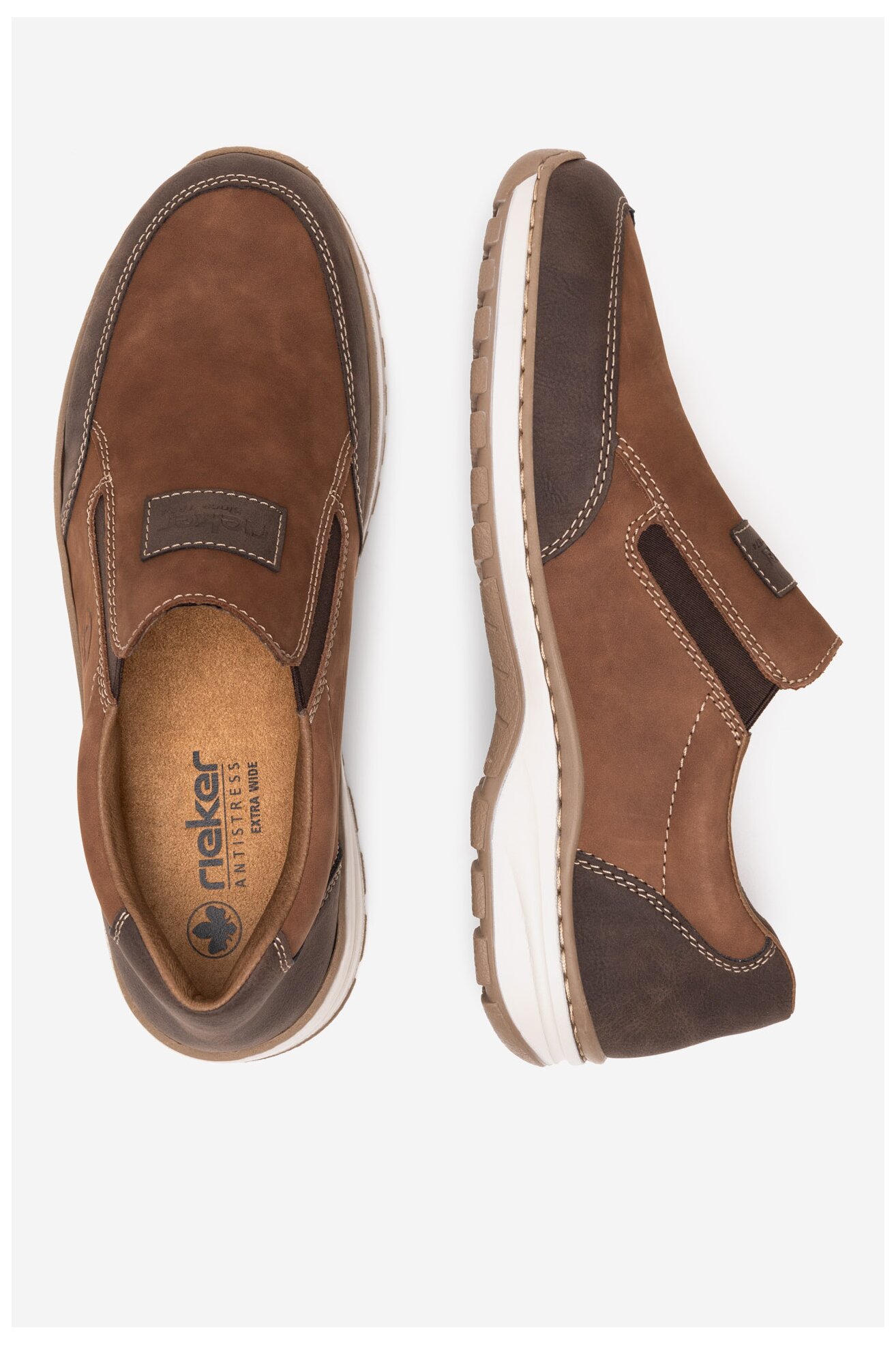 Polobotka Rieker 03354-24 HNĚDÁ