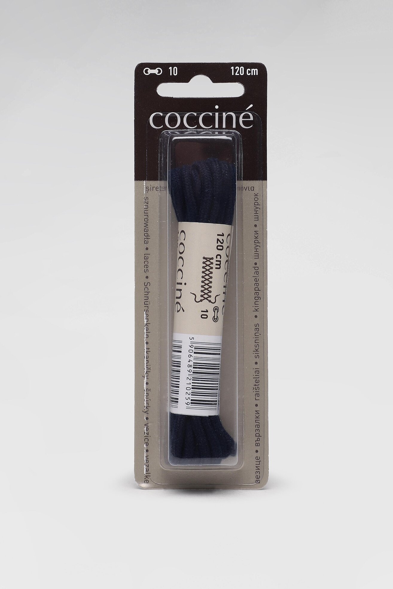 Pertle Coccine COCCIN SZNUROWADŁA 120 cm FI=3 KOBALT PLAVA