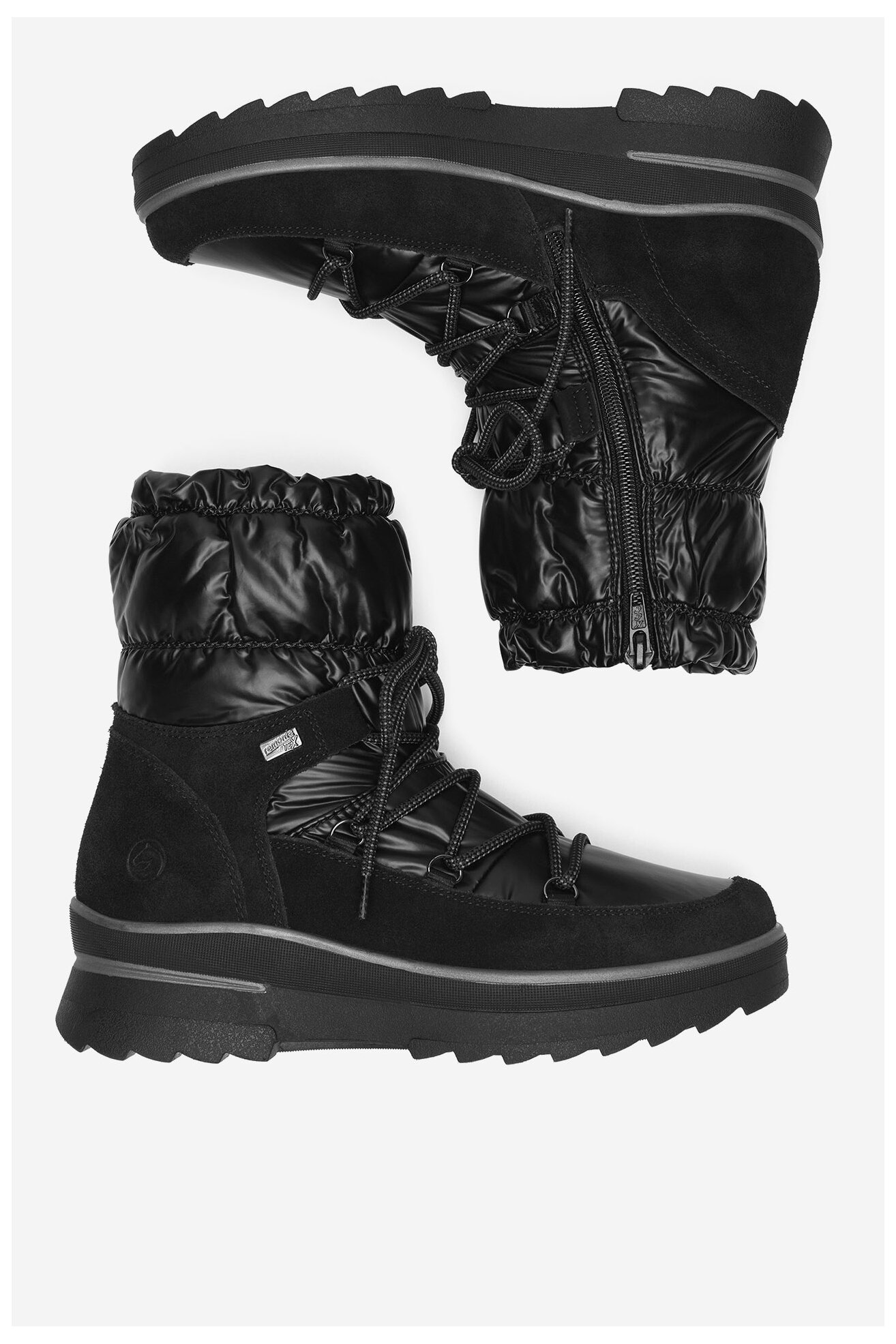 Botki Remonte D2B70-02 Czarny