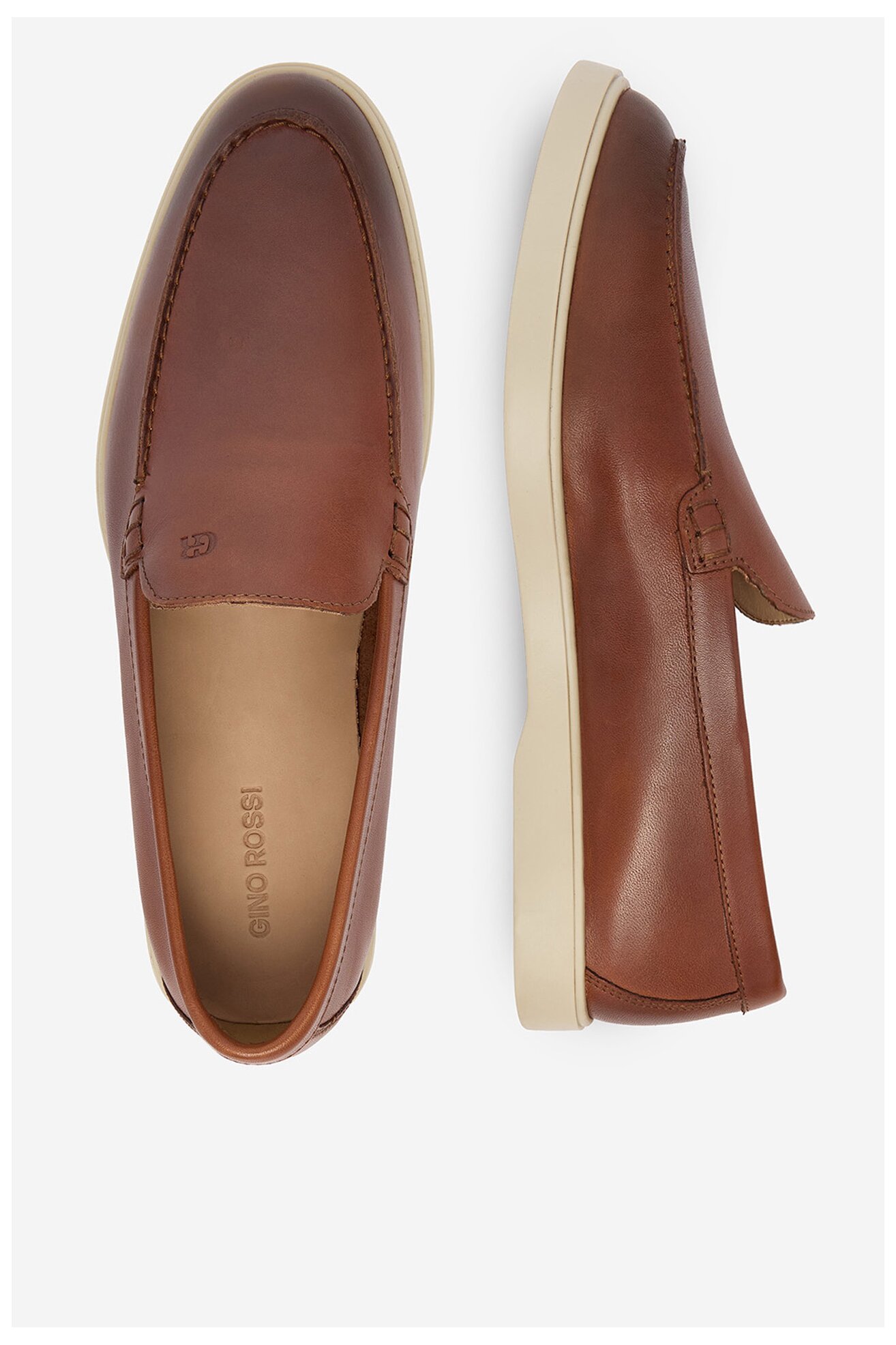 Мокасини Gino Rossi CEO-MASSI-01L MI08 КАФЯВ