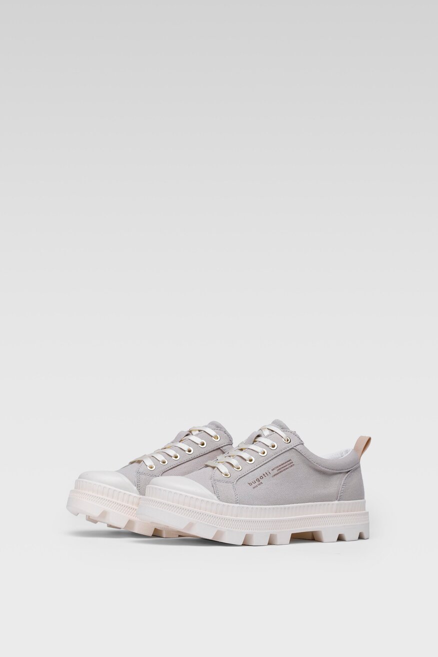 
                Bugatti - Półbuty pastelowe beżowe - 5904248412340