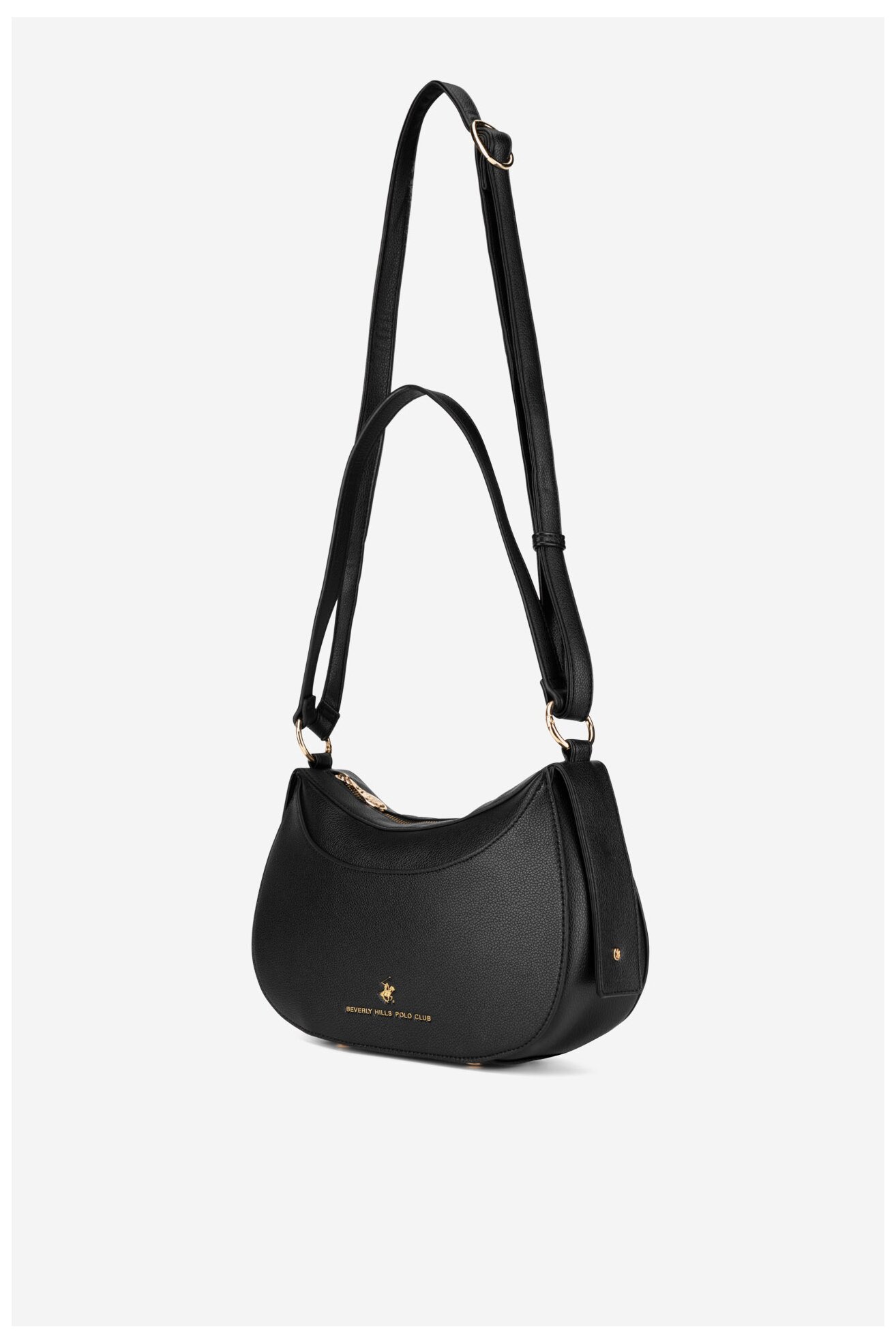 Kézitáska Beverly Hills Polo Club BHPC-C-008-07 FEKETE