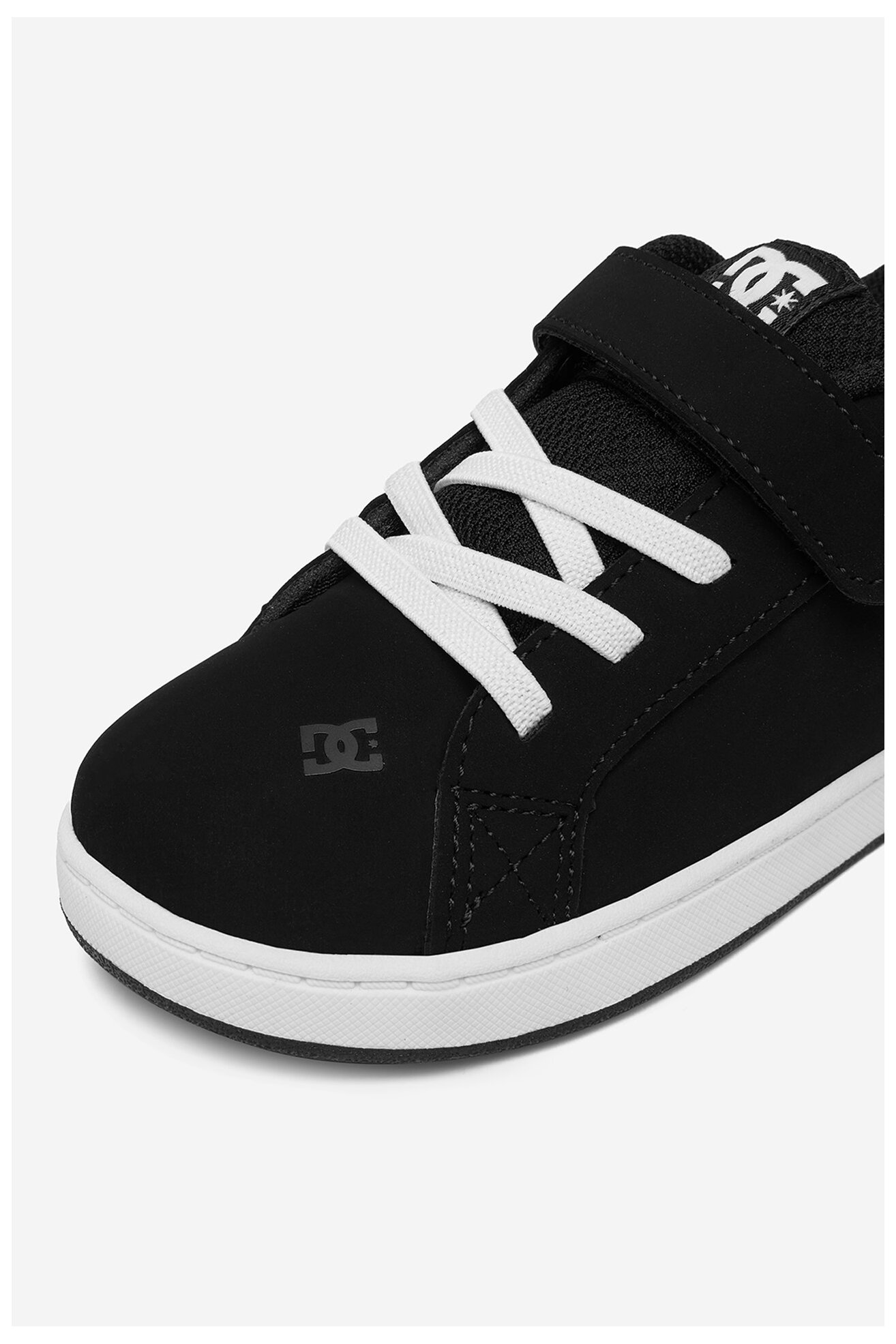 Obuwie sportowe DC Shoes EO-COURT GRAFFIK ELASTIC TODDLER DC02547002 Czarny