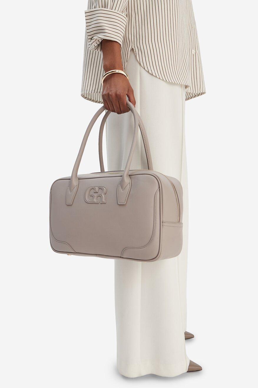 Дамска чанта Gino Rossi СВЕТЛОСИВ - 5906751623589