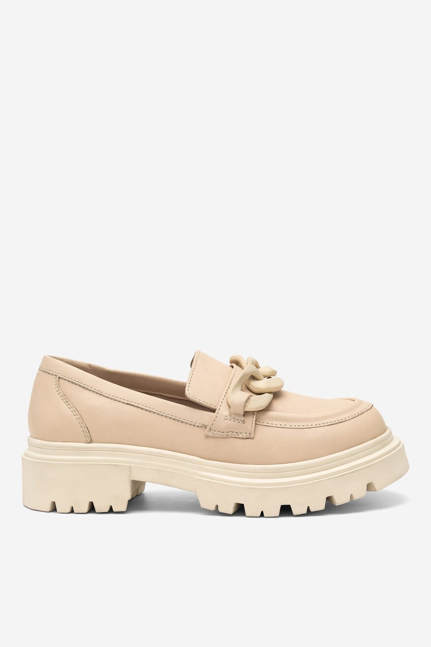 Lasocki - Loafersy skórzane - 5904862614564