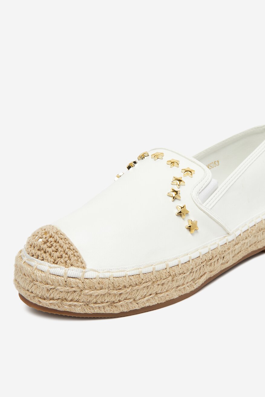 
                Espadrile DeeZee ALB - 5904410869934