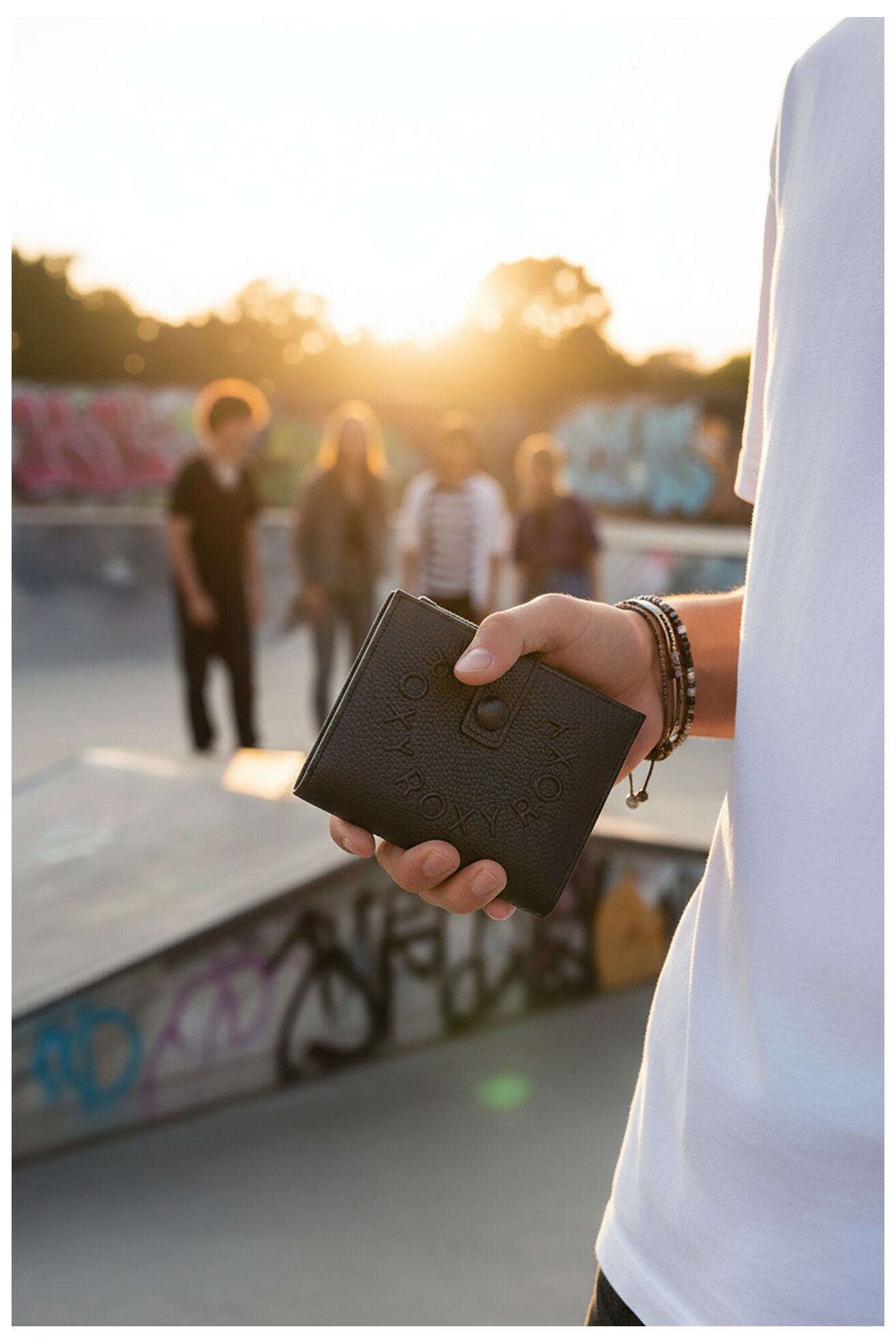 Női pénztárca ROXY CEO-RX-W1-004-AW25 FEKETE