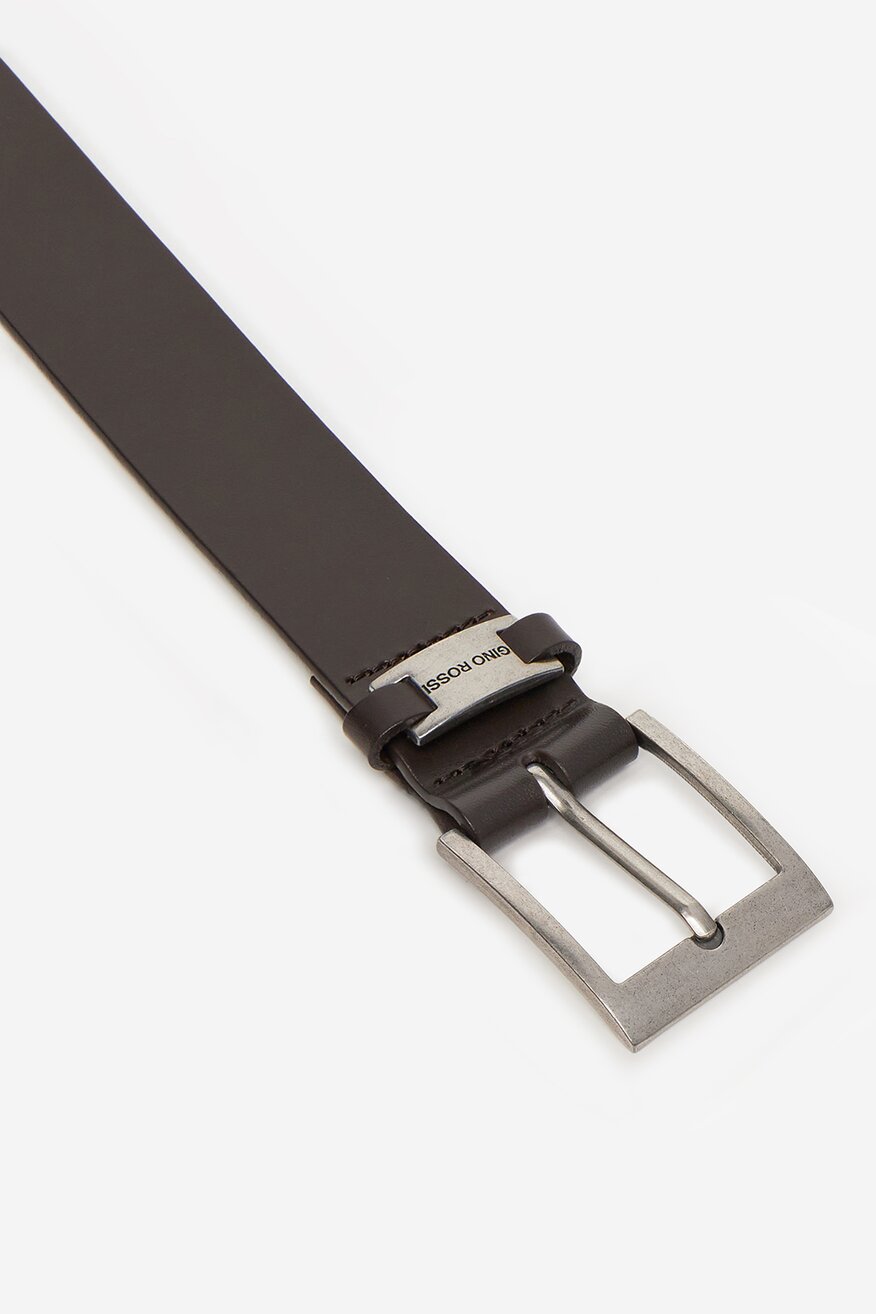 Férfi öv Gino Rossi SÖTÉTBARNA - 5906751253922